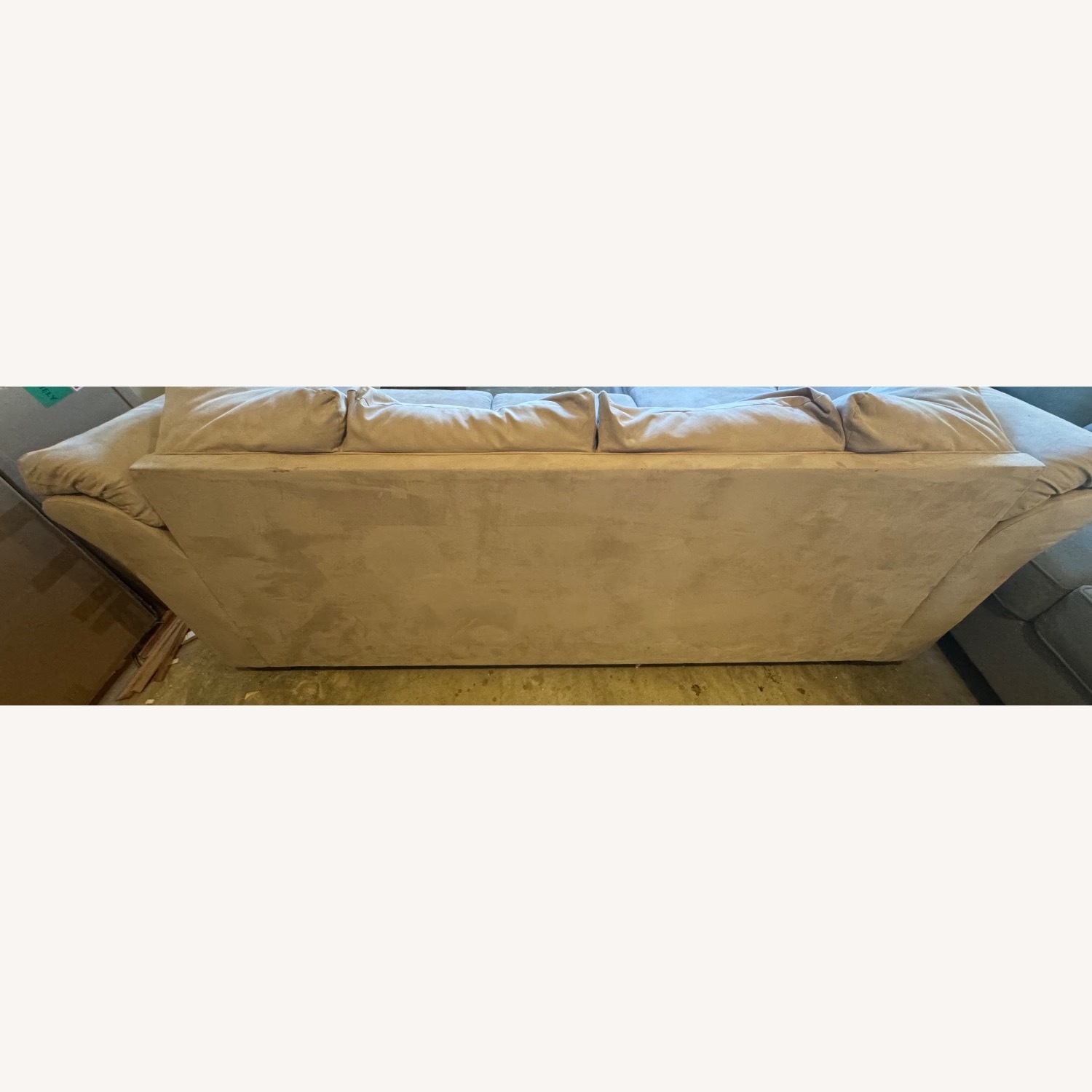 Ashley Furniture Darcy Natural Fabric Chaise Lounge - image-5
