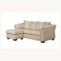 Ashley Furniture Darcy Natural Fabric Chaise Lounge