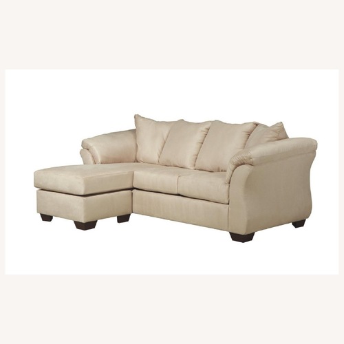 Used Ashley Furniture Darcy Natural Fabric Chaise Lounge for sale on AptDeco