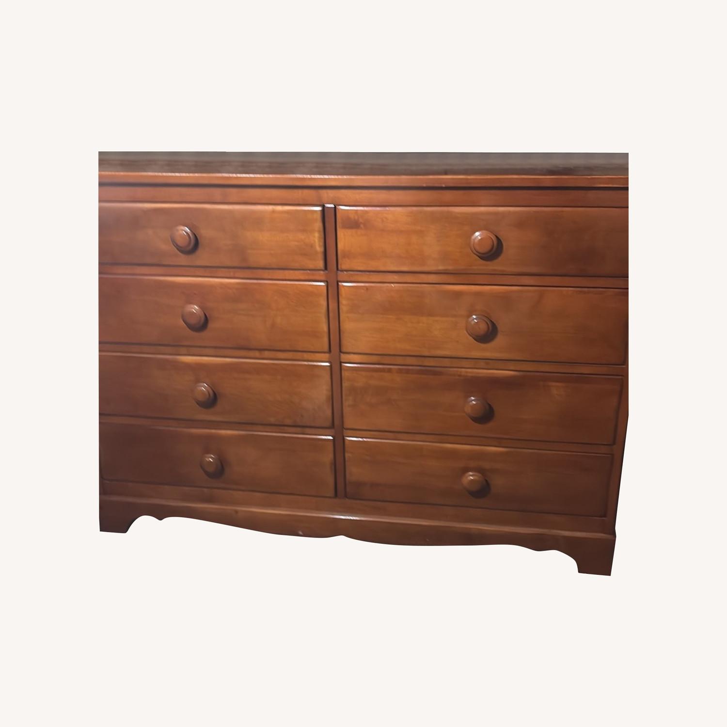 Vintage/Antique Wood Dresser - image-0