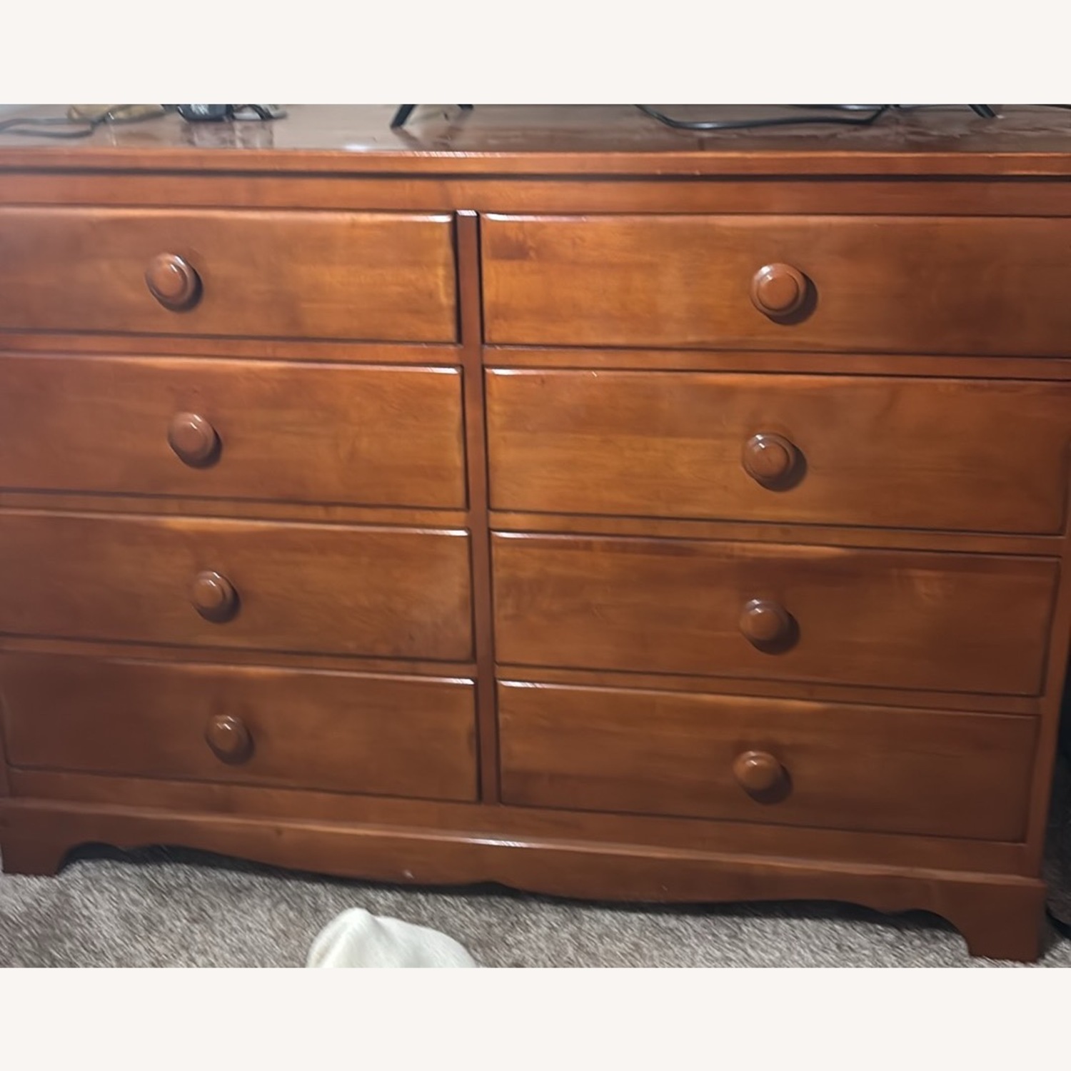 Vintage/Antique Wood Dresser - image-2