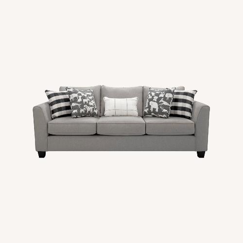 Used Raymour & Flanigan Light Gray 3+ Seater Sofa for sale on AptDeco
