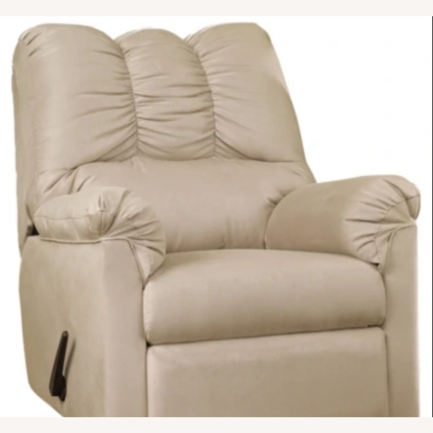Ashley Darcy Natural Fabric Recliner - image-1