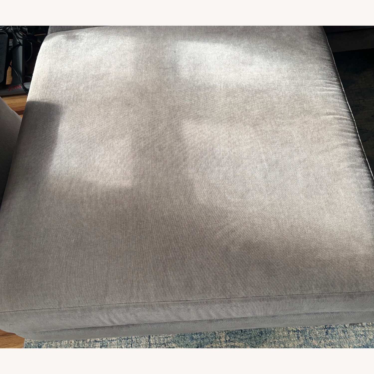 West Elm Light Gray Fabric 3+ Piece Sectional - image-2