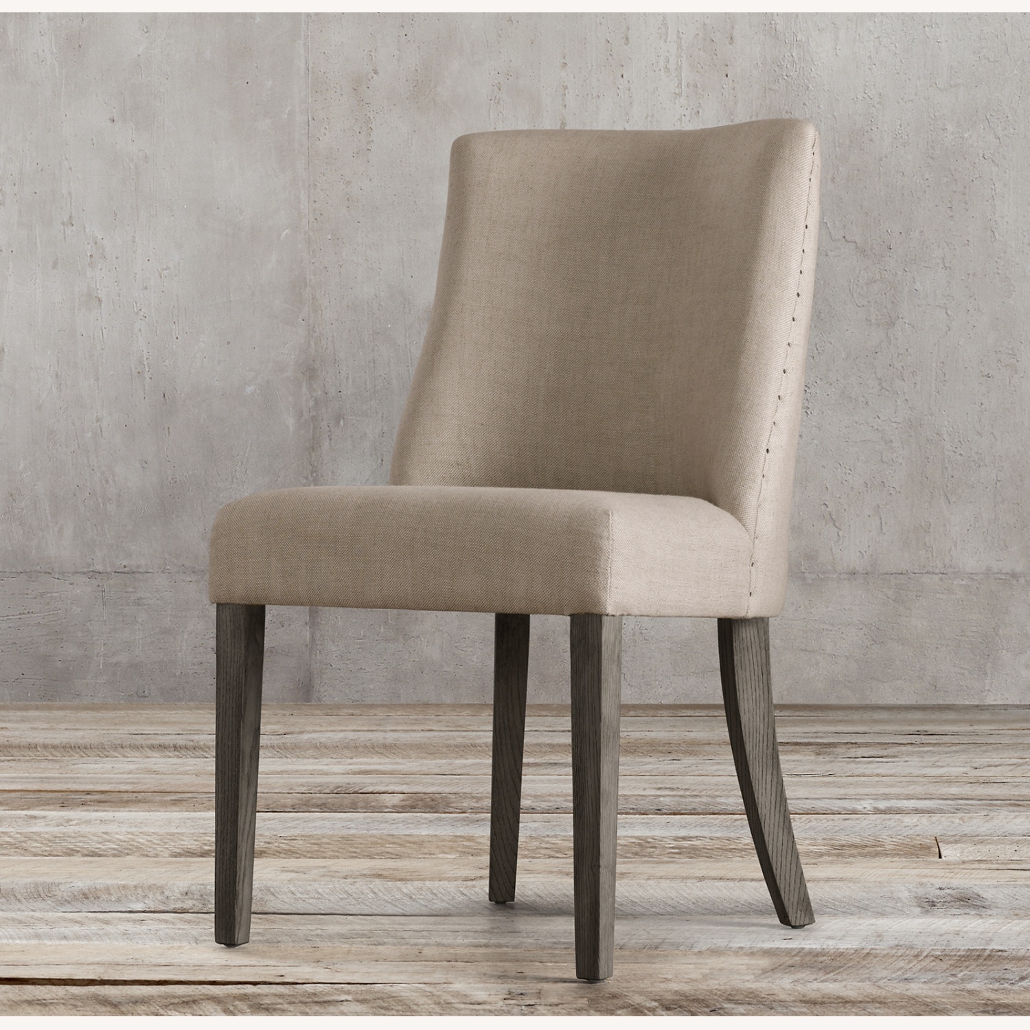 Restoration Hardware French Upholstered Chairs - image-0