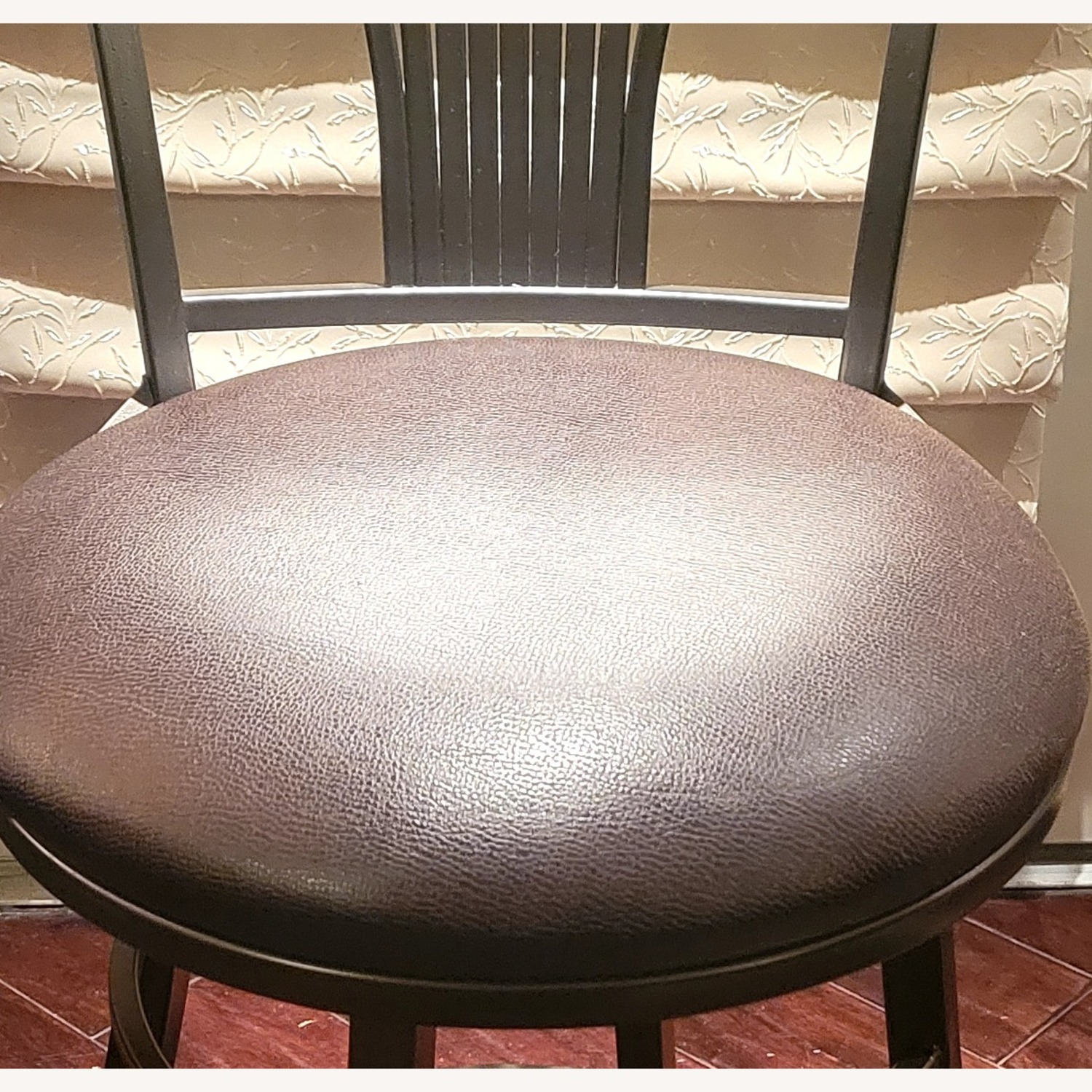 Raymour & Flanigan Evie Dark Brown Metal Stools - image-2