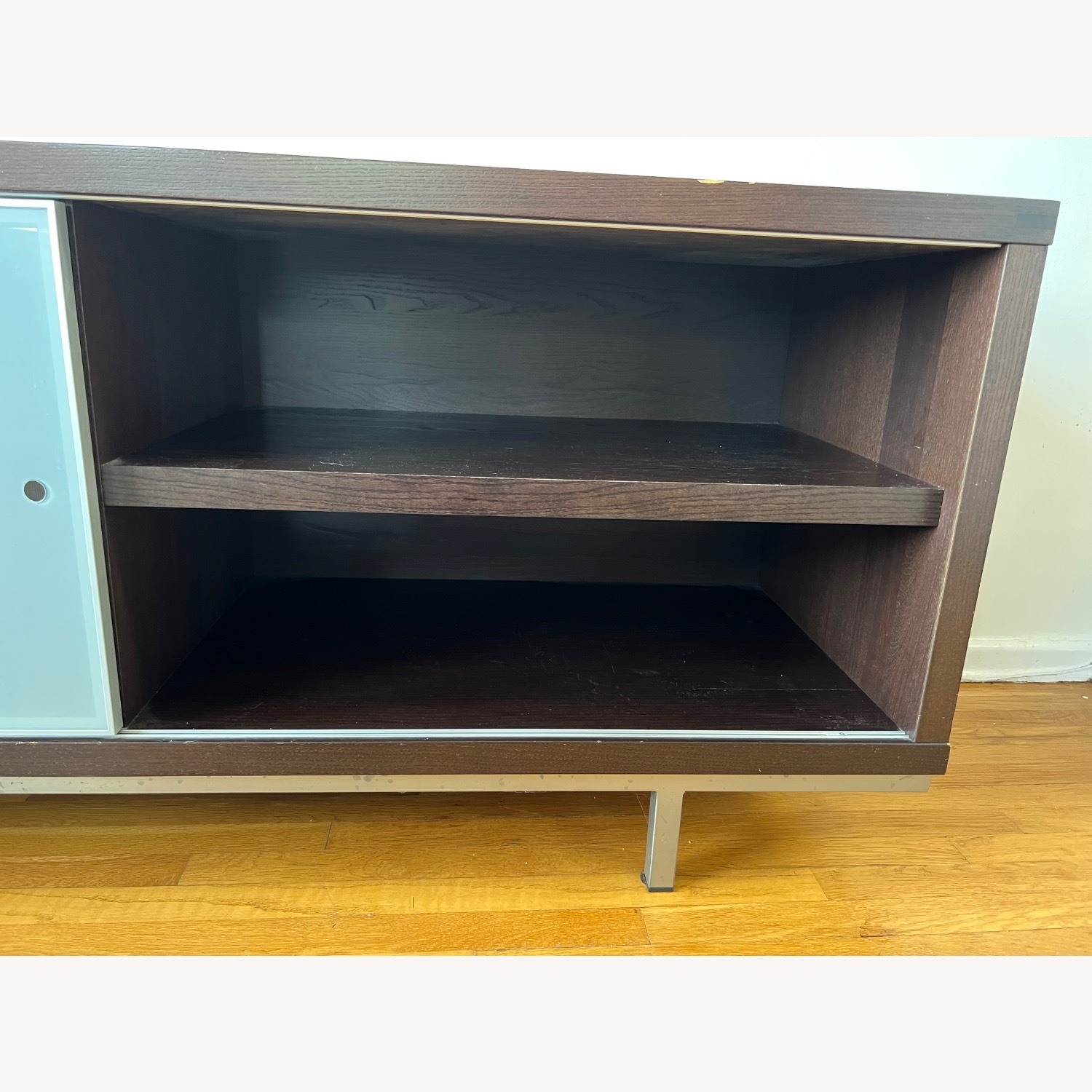 West Elm Credenza With Sliding Door - image-2