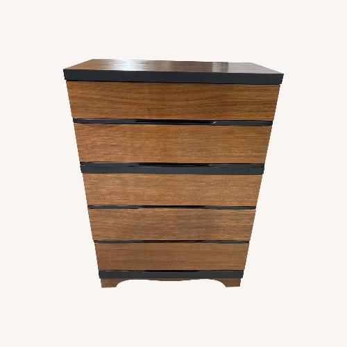 Used Black Wood Dresser for sale on AptDeco