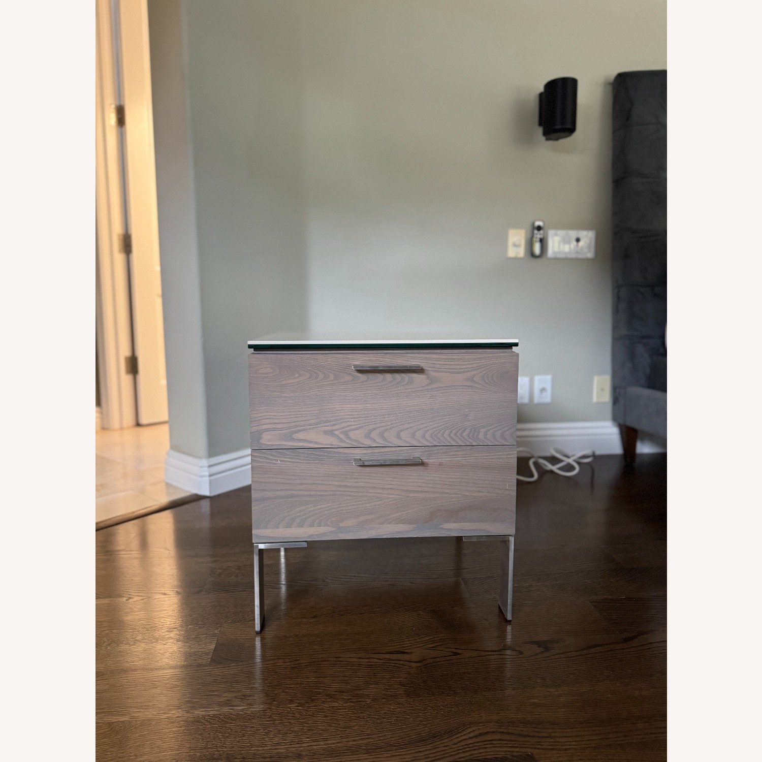 Room & Board Ash Grey Kenwood Nightstands (2) - image-2