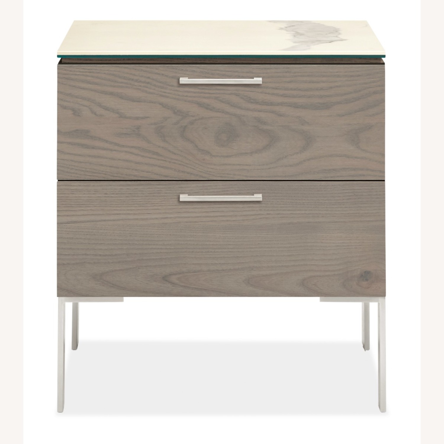 Room & Board Ash Grey Kenwood Nightstands (2) - image-1