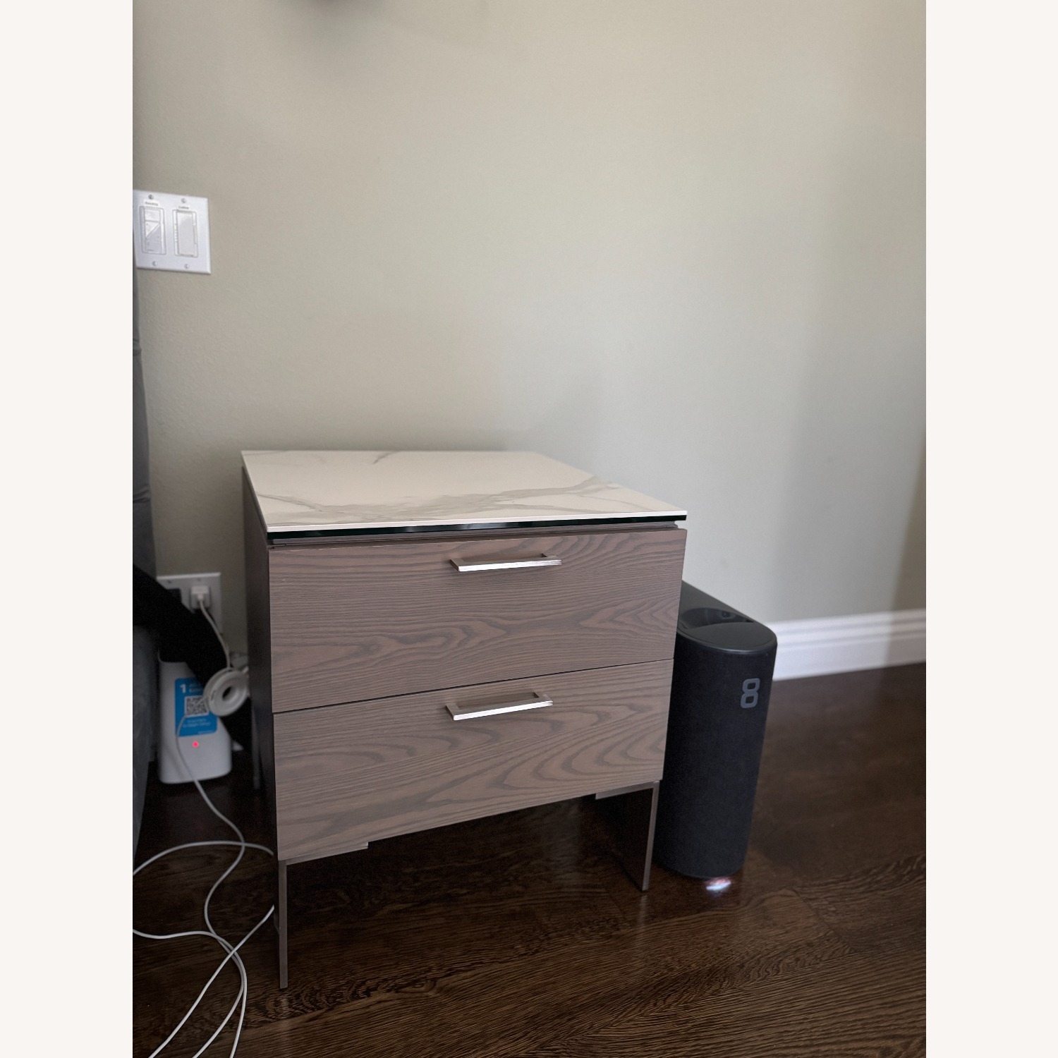 Room & Board Ash Grey Kenwood Nightstands (2) - image-4