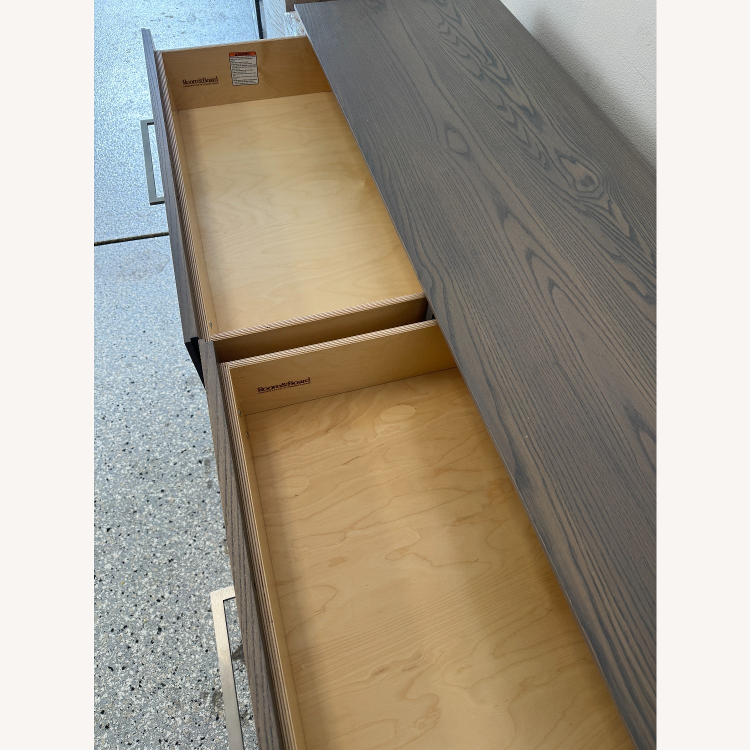 Room & Board Ash Grey Kenwood Dresser - image-2