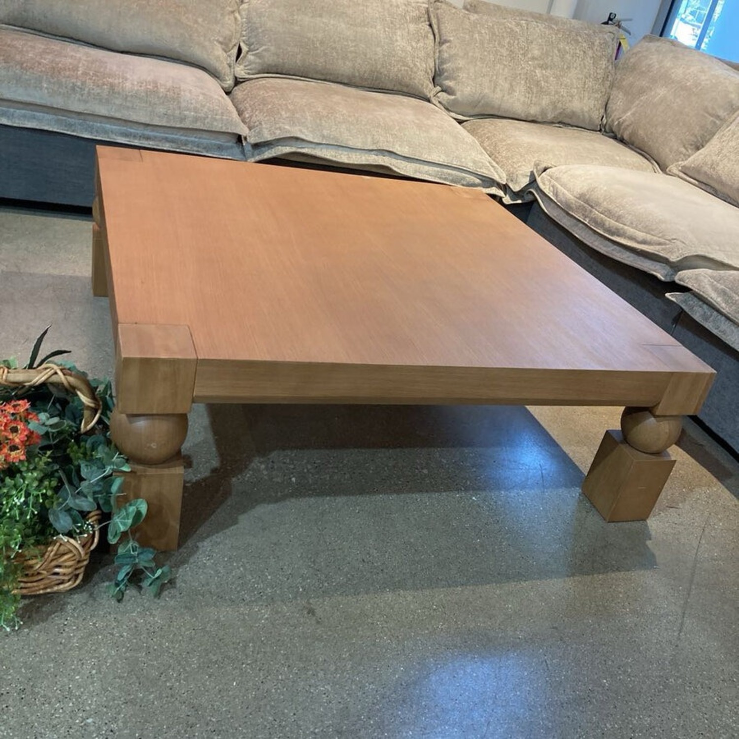 Lulu and Georgia Kent Square Oak Coffee Table - image-3