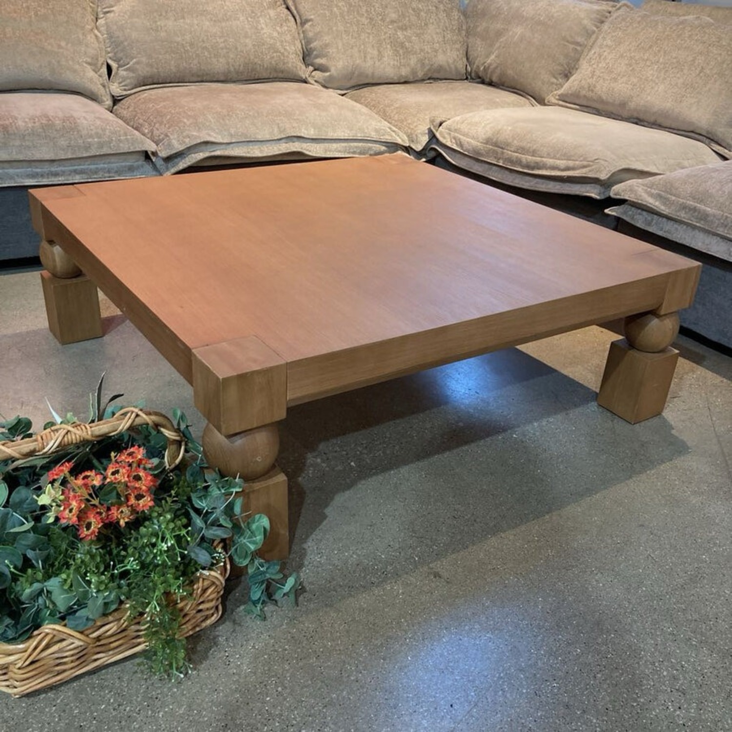 Lulu and Georgia Kent Square Oak Coffee Table - image-2