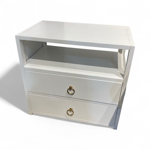Used Lark 2-Drawer Nightstand White for sale on AptDeco