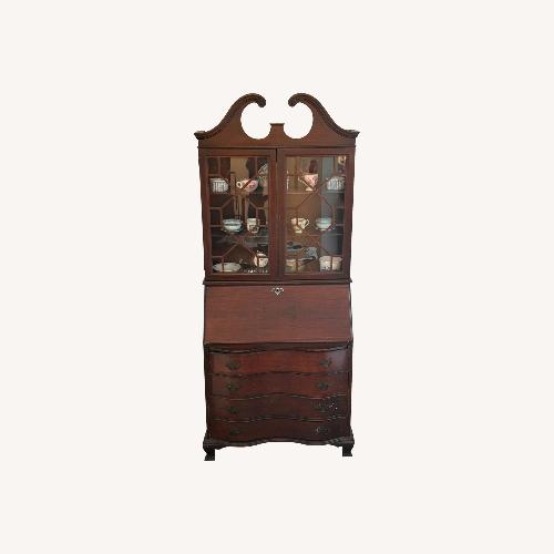 Used Vintage/Antique Finds Dark Brown Armoire for sale on AptDeco