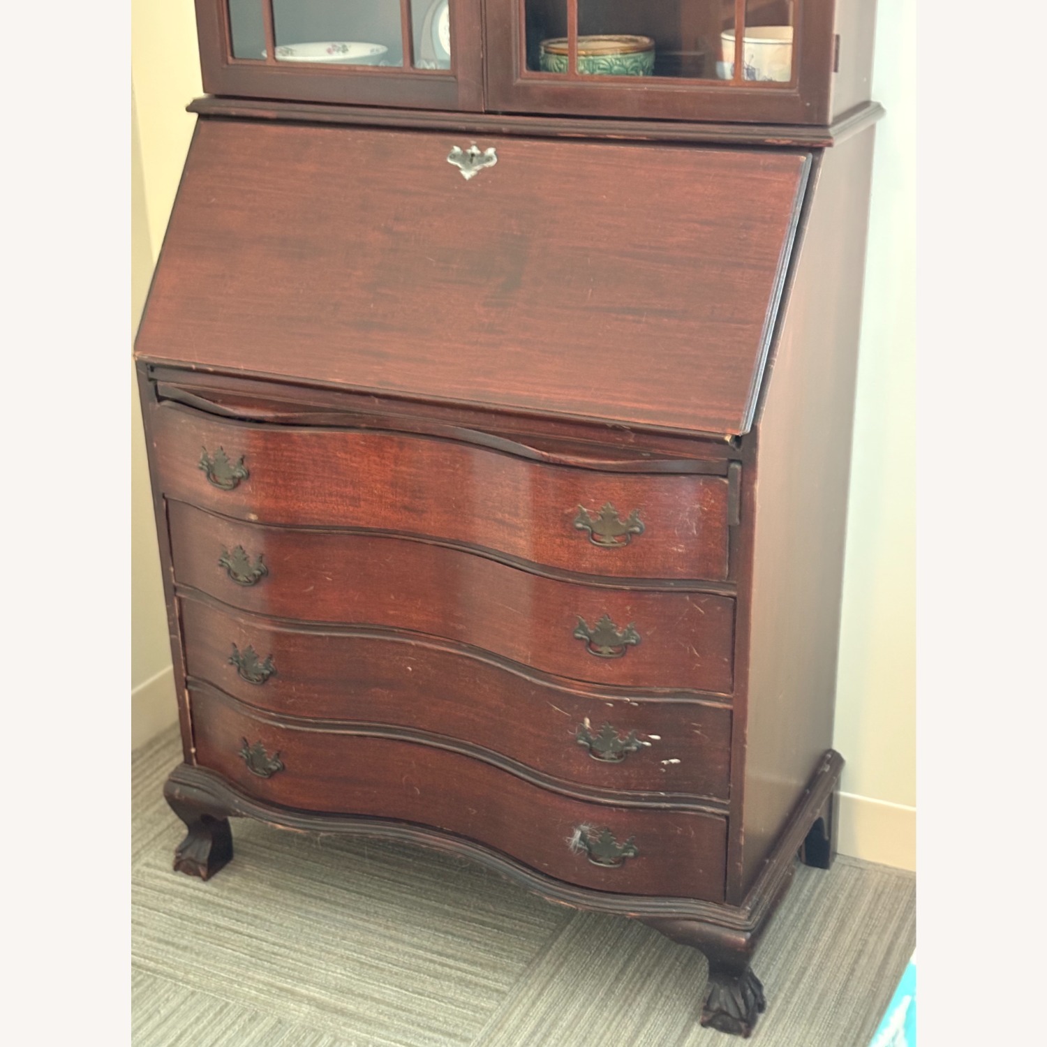 Vintage/Antique Finds Dark Brown Armoire - image-2