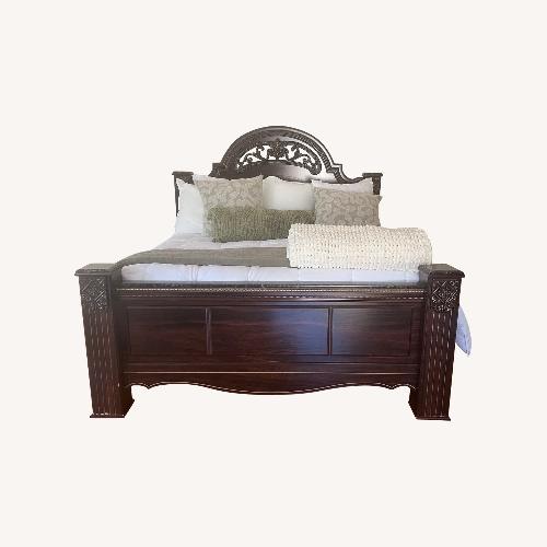 Used Classic Design King Bed for sale on AptDeco