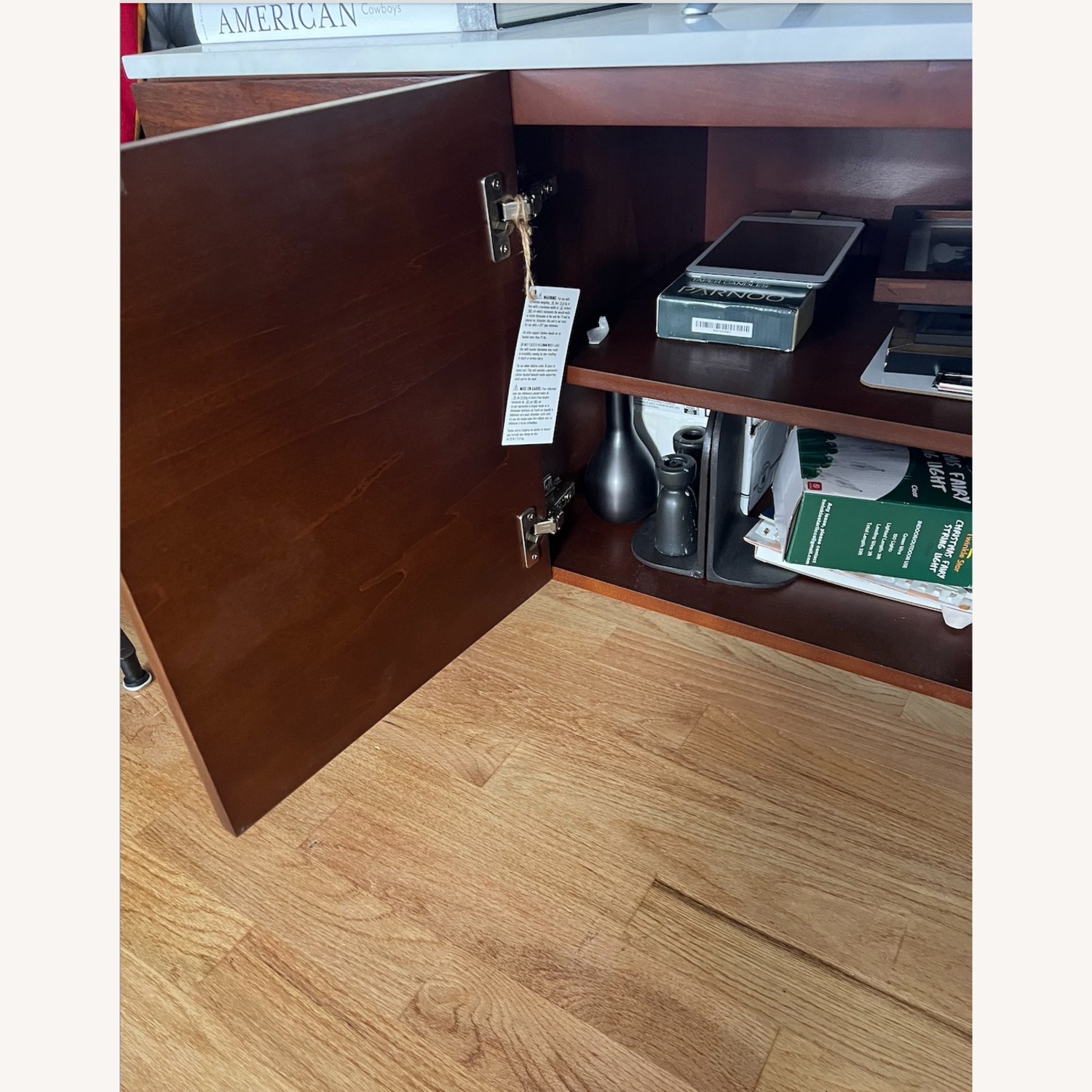 West Elm Delphine Dark Brown Wood Sideboard - image-6