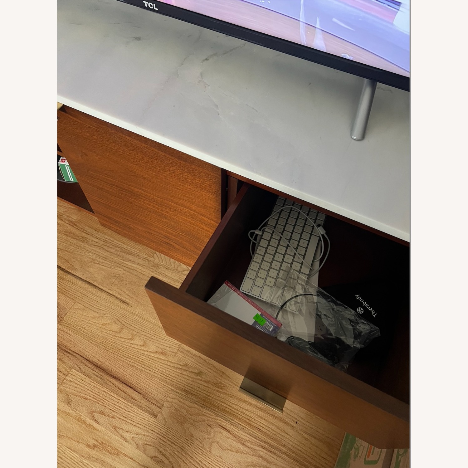 West Elm Delphine Dark Brown Wood Sideboard - image-4