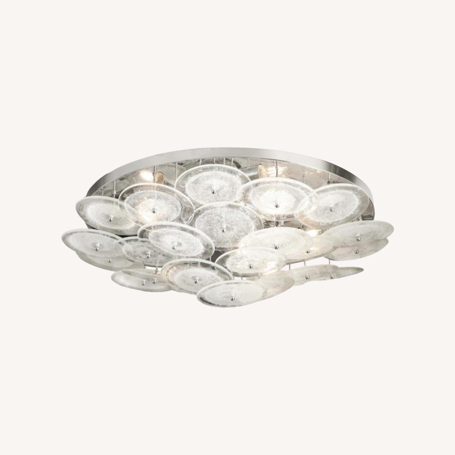 Venfield - Pulegoso Glass Disc Flush Mount - image-0
