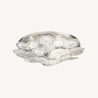Venfield - Pulegoso Glass Disc Flush Mount 