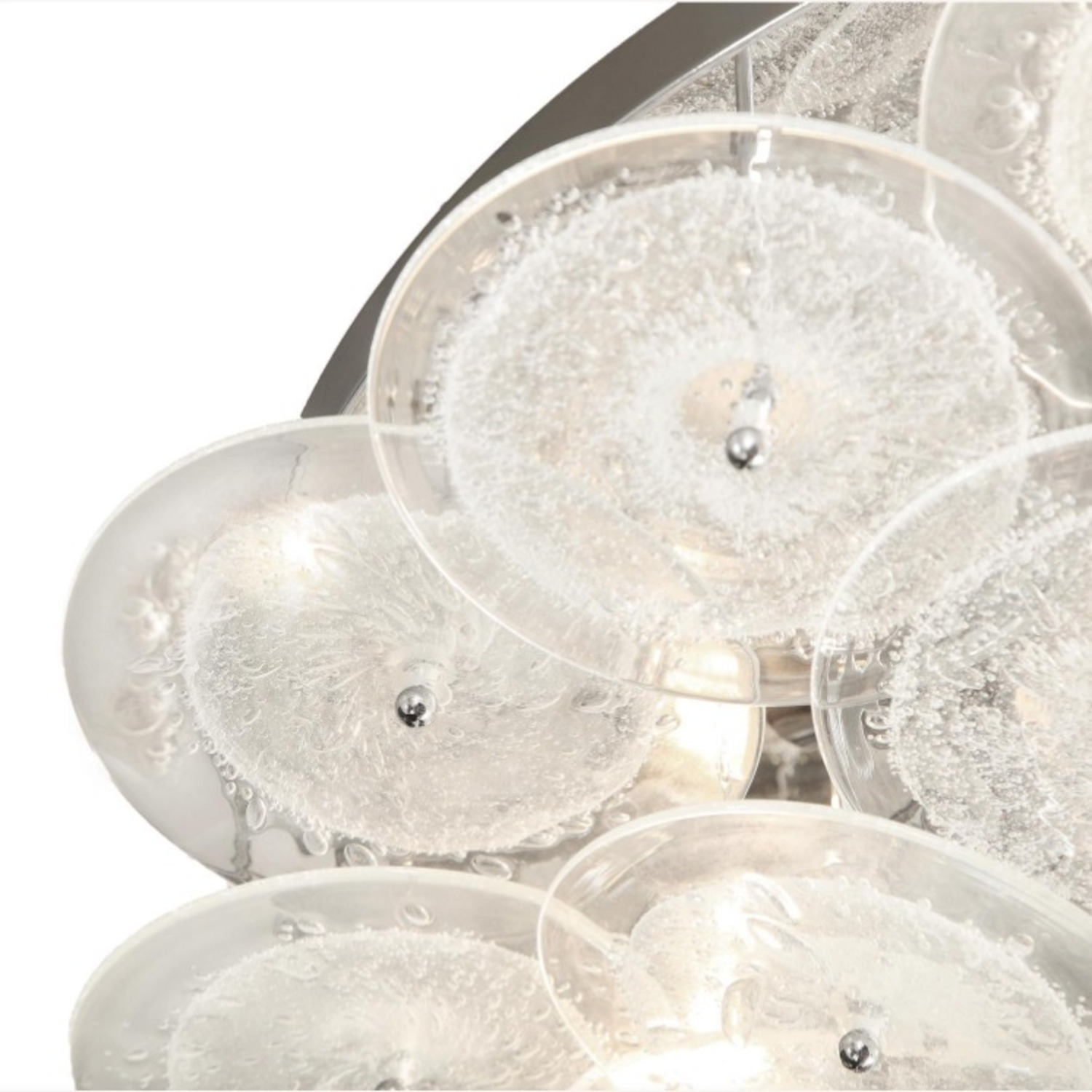 Venfield - Pulegoso Glass Disc Flush Mount - image-5