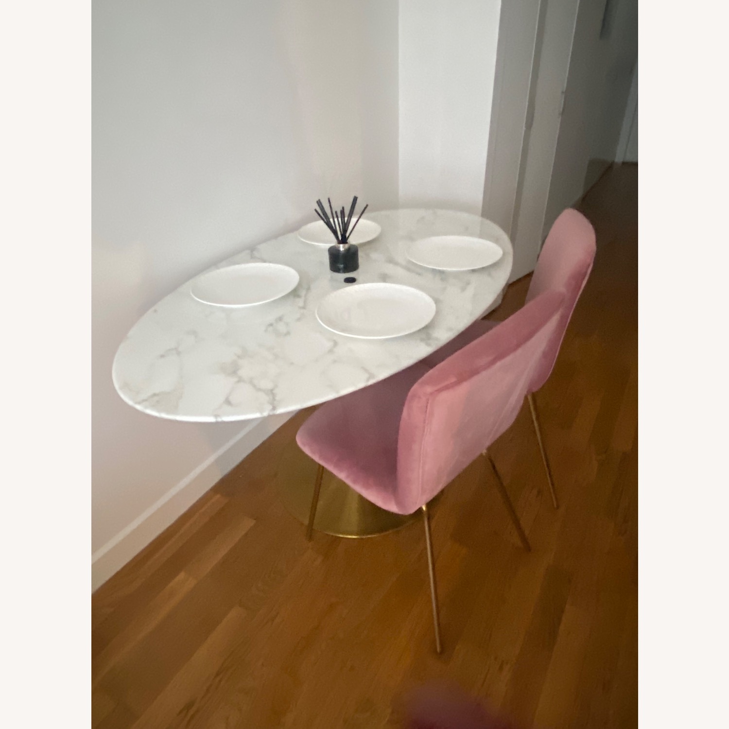 Modway White Dining Table - image-3