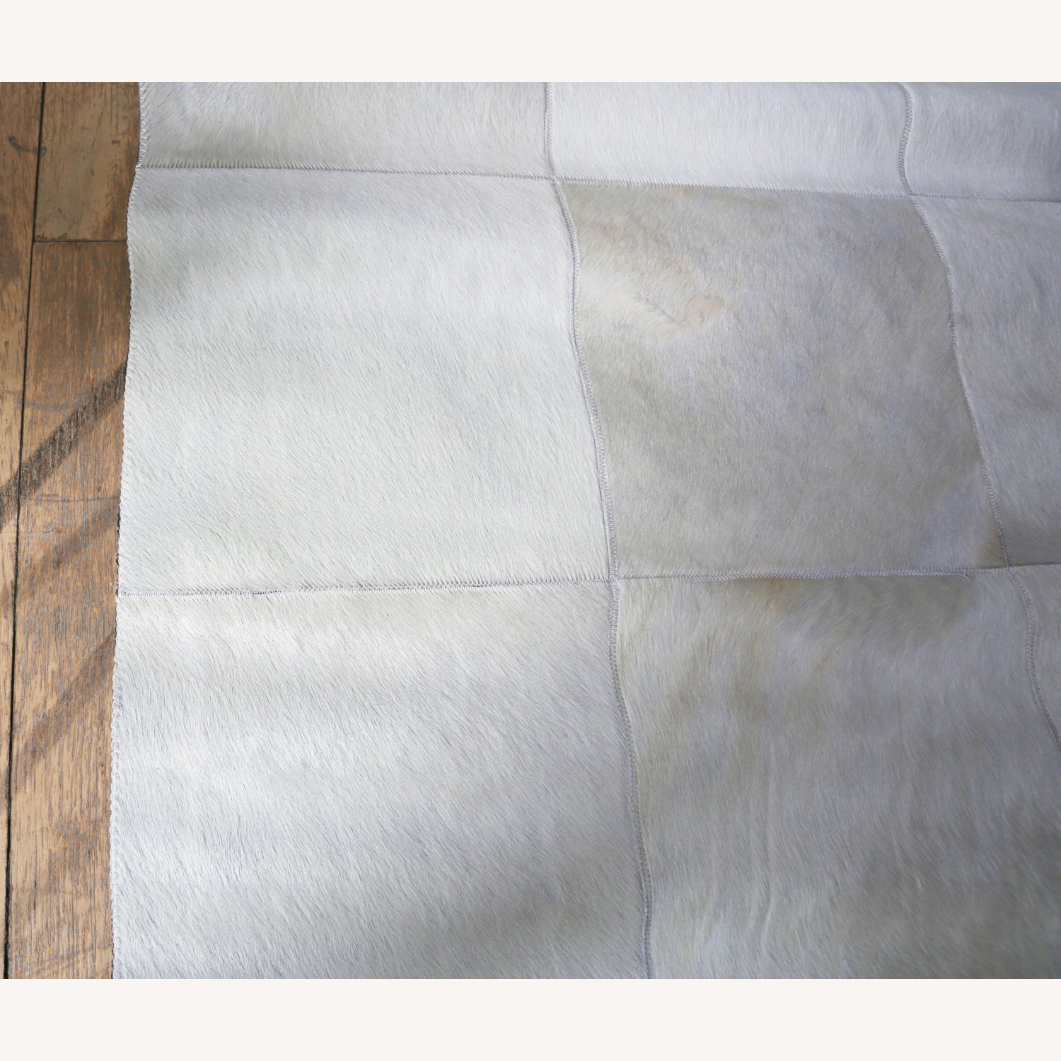 Edelman Leather White Leather Area Rug 12' x 14' - image-7