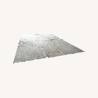 Edelman Leather White Leather Area Rug 12' x 14'