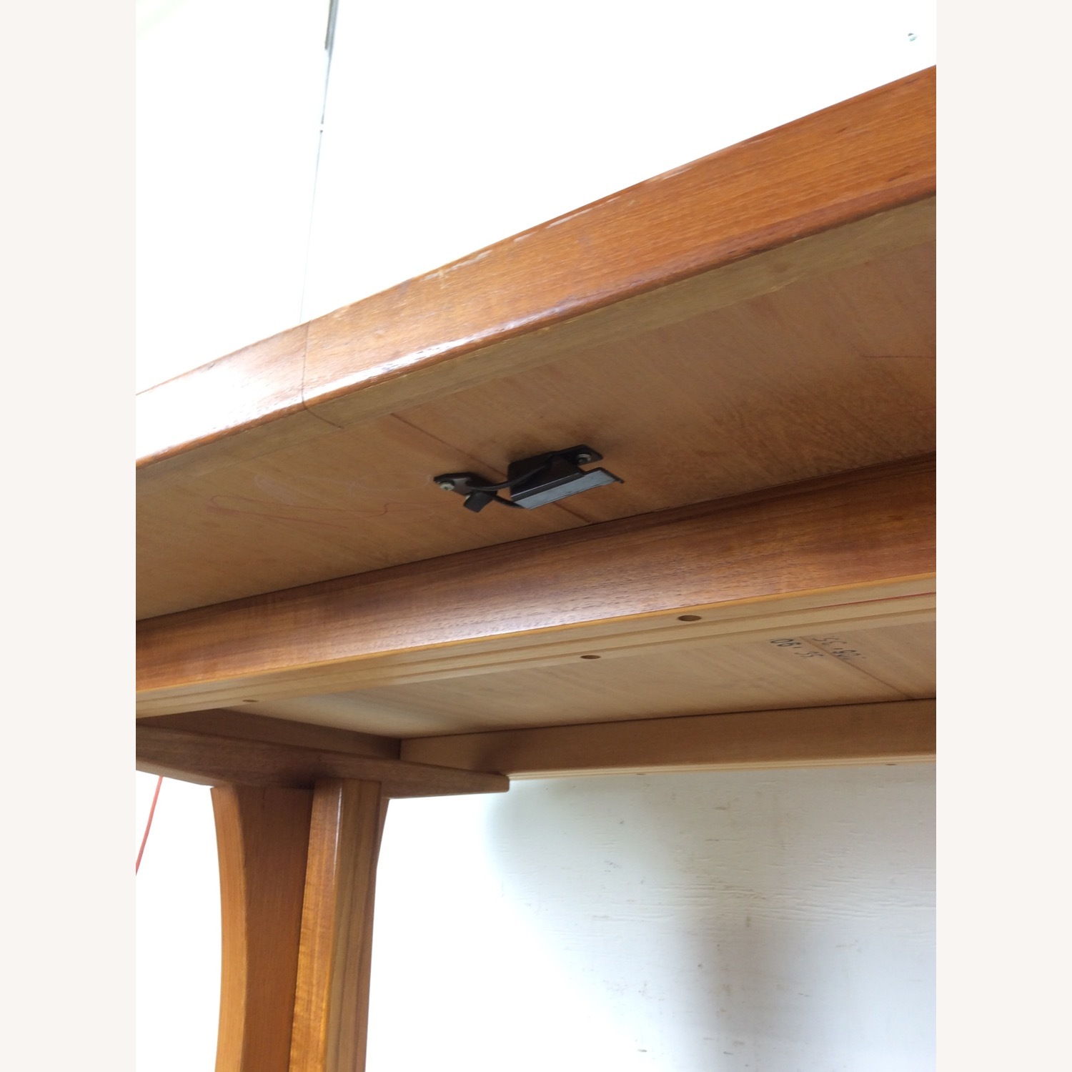 Danish Modern Oval Dining Table with 2 Leafs - image-19