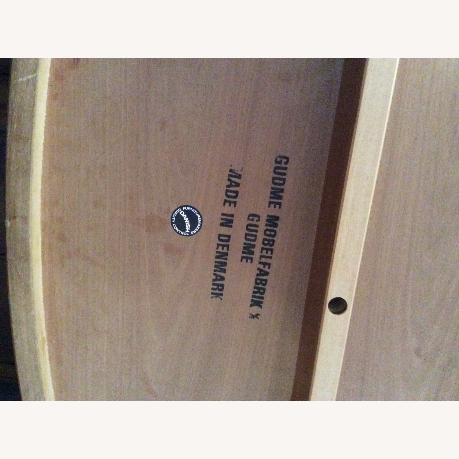 Danish Modern Oval Dining Table with 2 Leafs - image-20