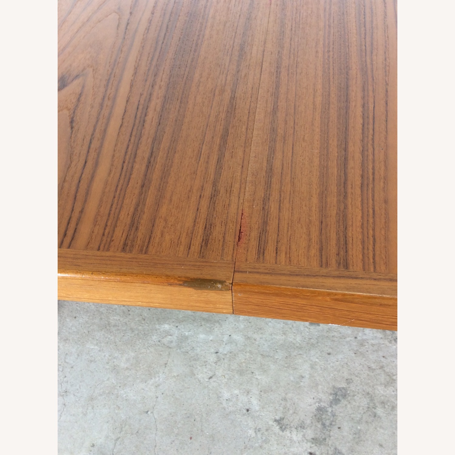 Danish Modern Oval Dining Table with 2 Leafs - image-23