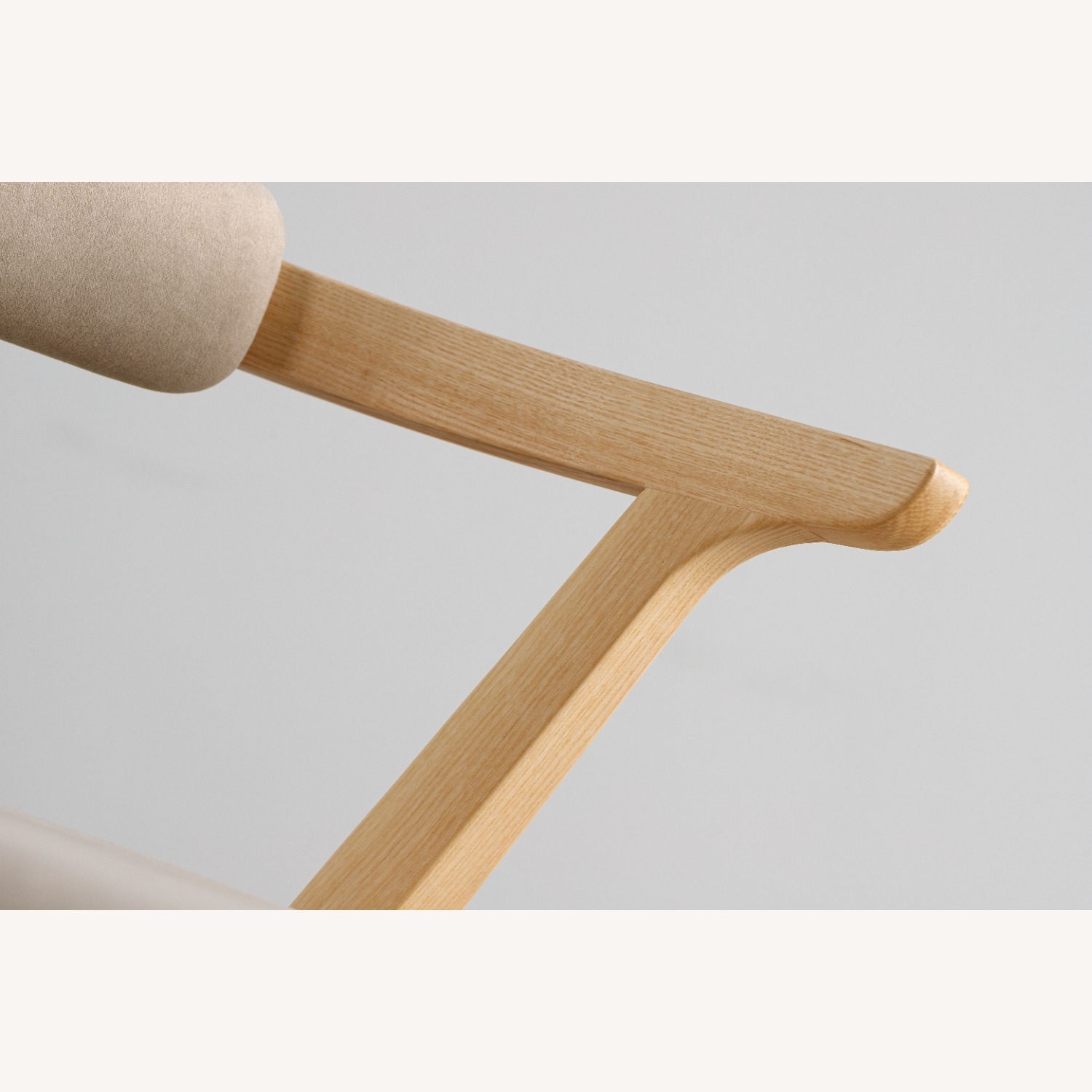 Natural Solid Wood Dining Chair - image-5