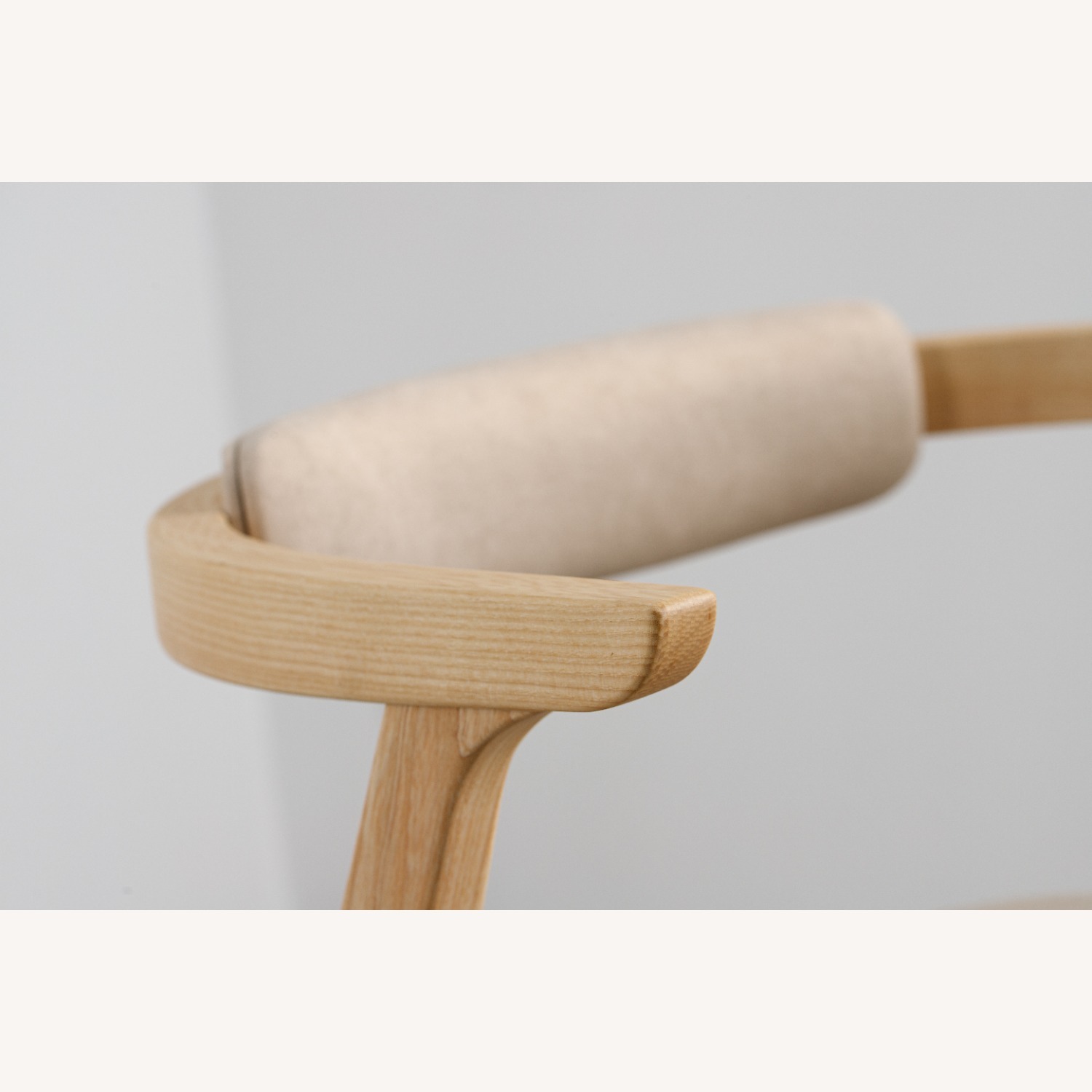 Natural Solid Wood Dining Chair - image-4