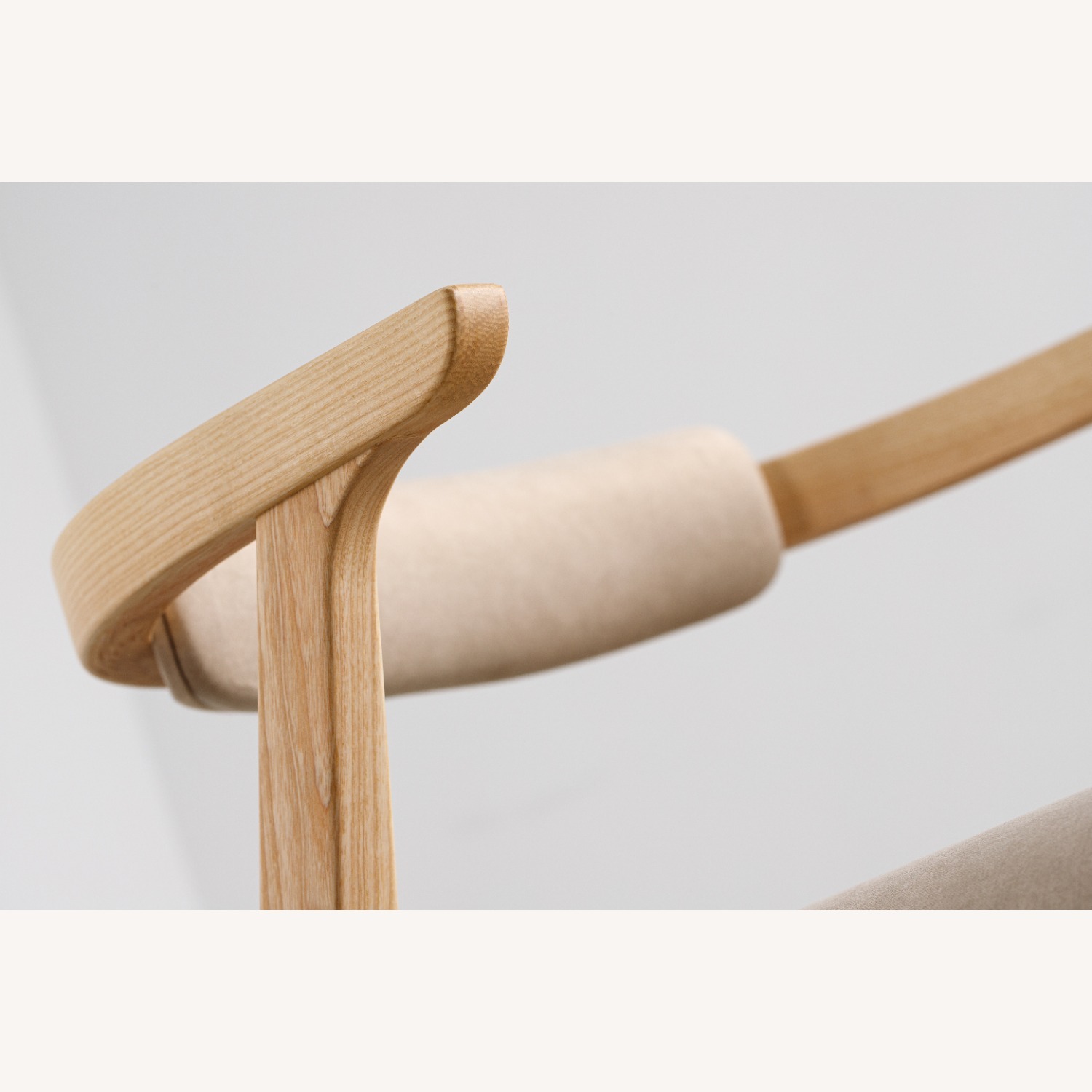 Natural Solid Wood Dining Chair - image-7