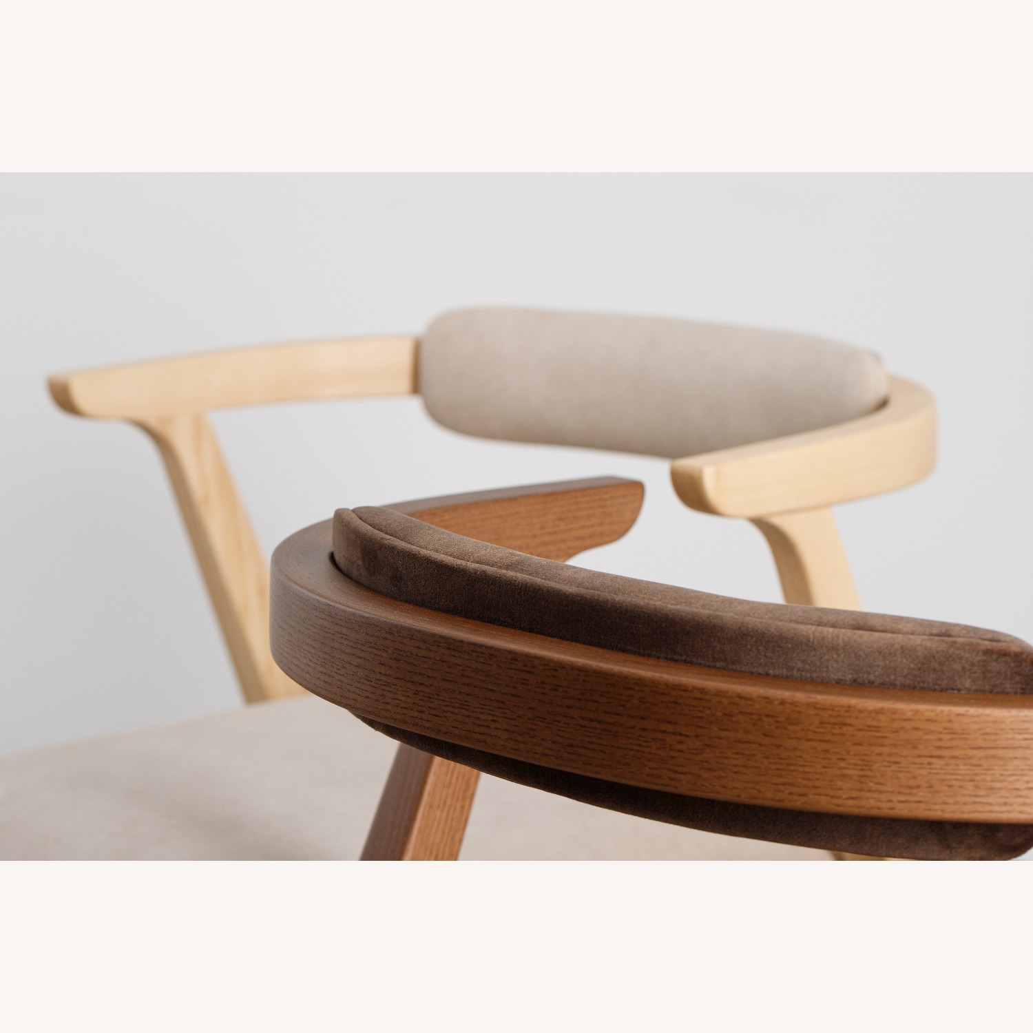 Natural Solid Wood Dining Chair - image-12