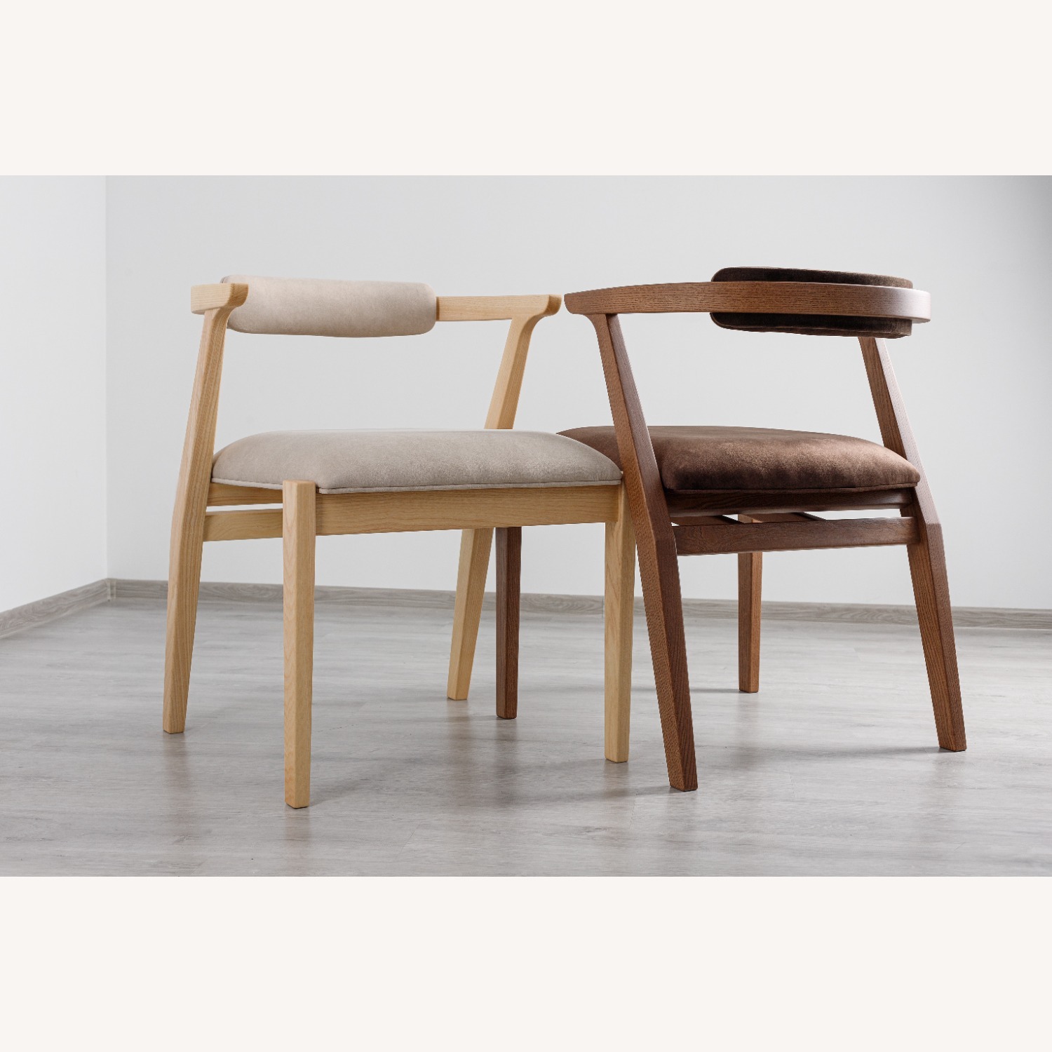 Natural Solid Wood Dining Chair - image-13