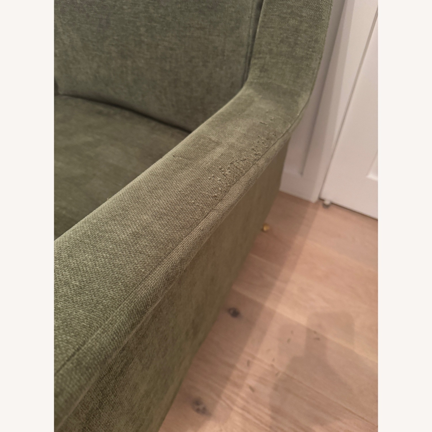 West Elm Carlo Mid Century Chair Metal Legs - image-4