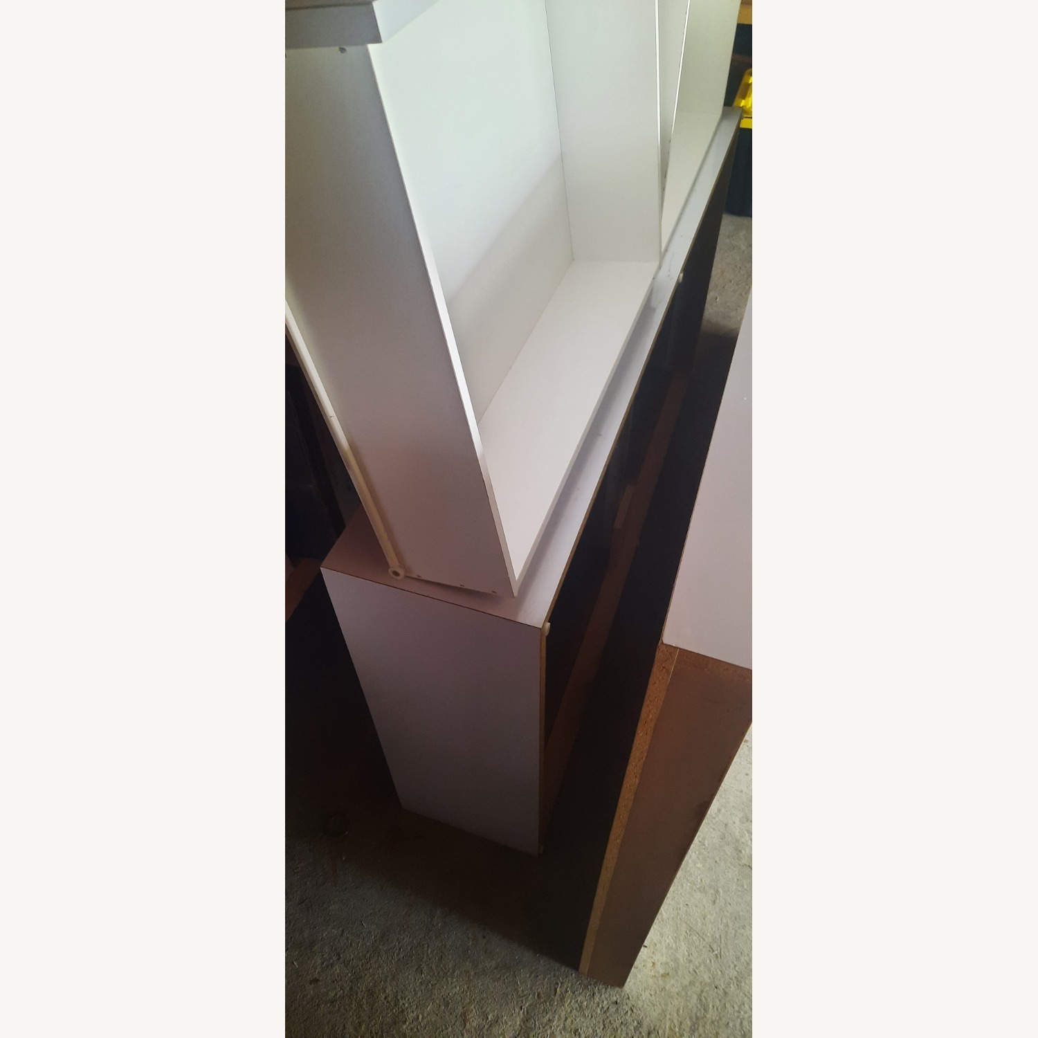 White Wood Twin Bed - image-6