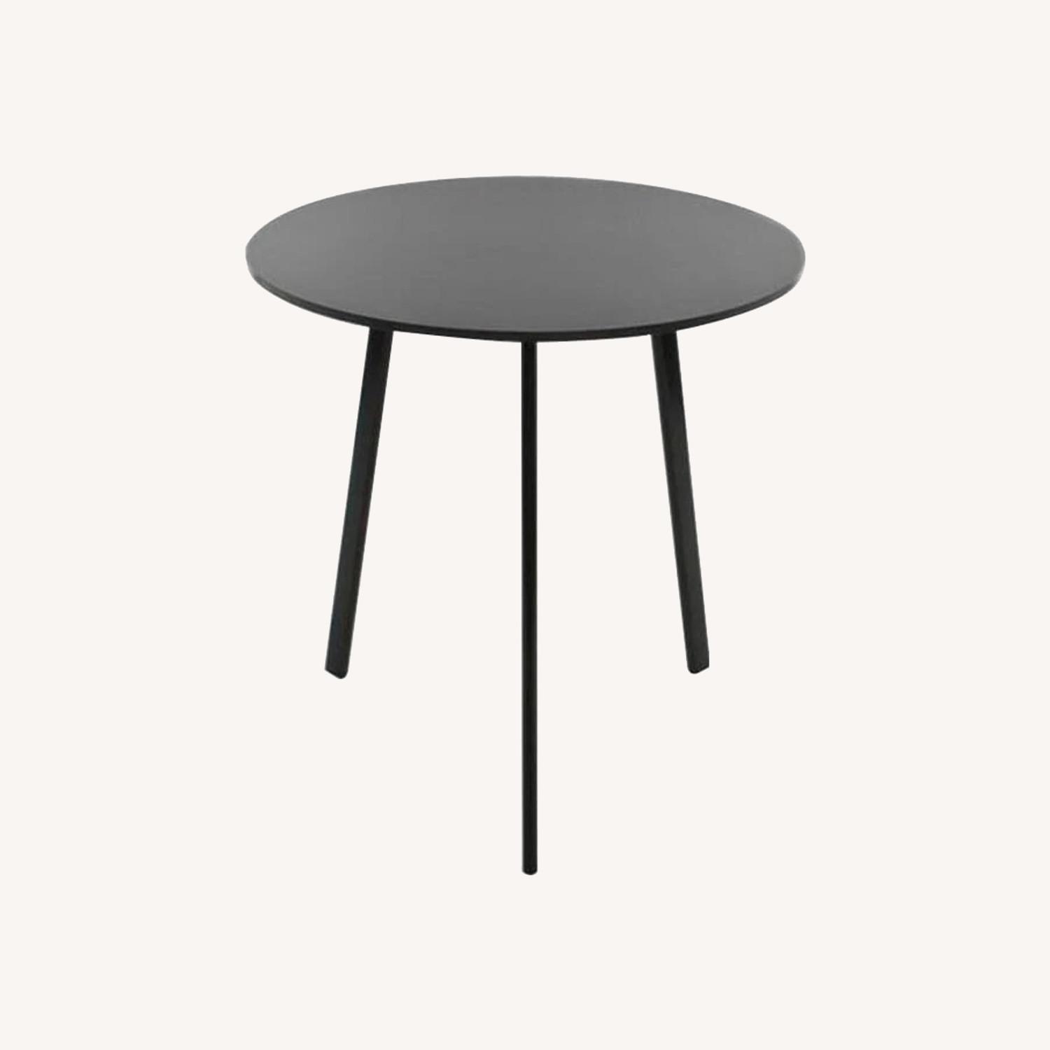 Magis Striped Tavolo Black Wood Side Table - image-0