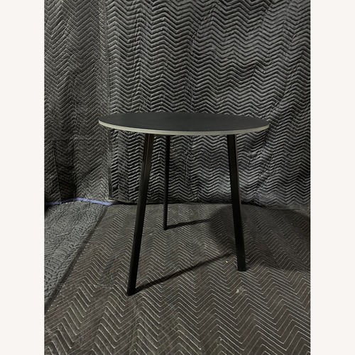 Used Magis Striped Tavolo Black Wood Side Table for sale on AptDeco