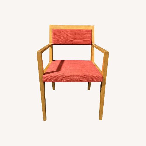 Used Haworth Candor Guest Chair Red Fabric Armchair for sale on AptDeco