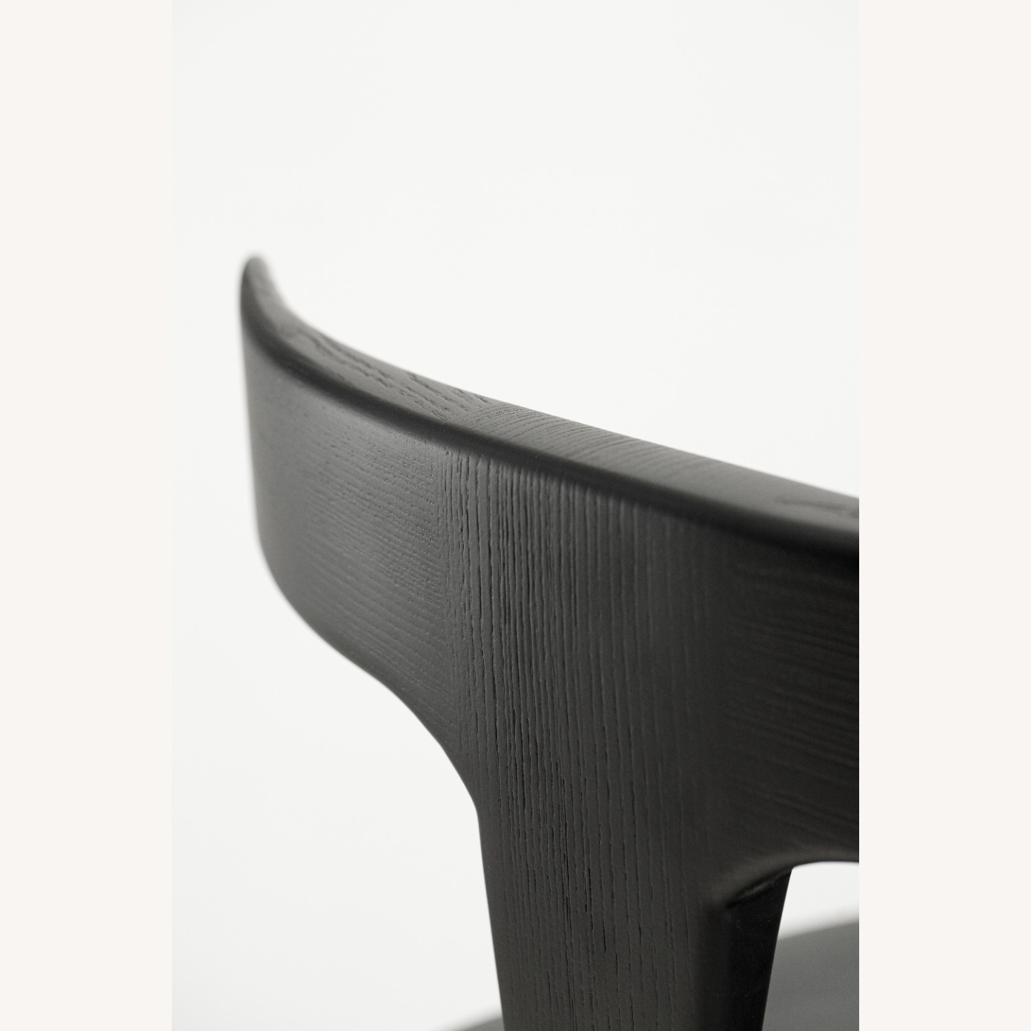 Black Solid Wood Counter Stool - image-10