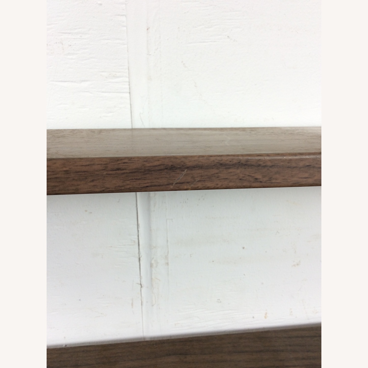 MCM 4 Shelf Bookcase with Faux Wood Print - image-10