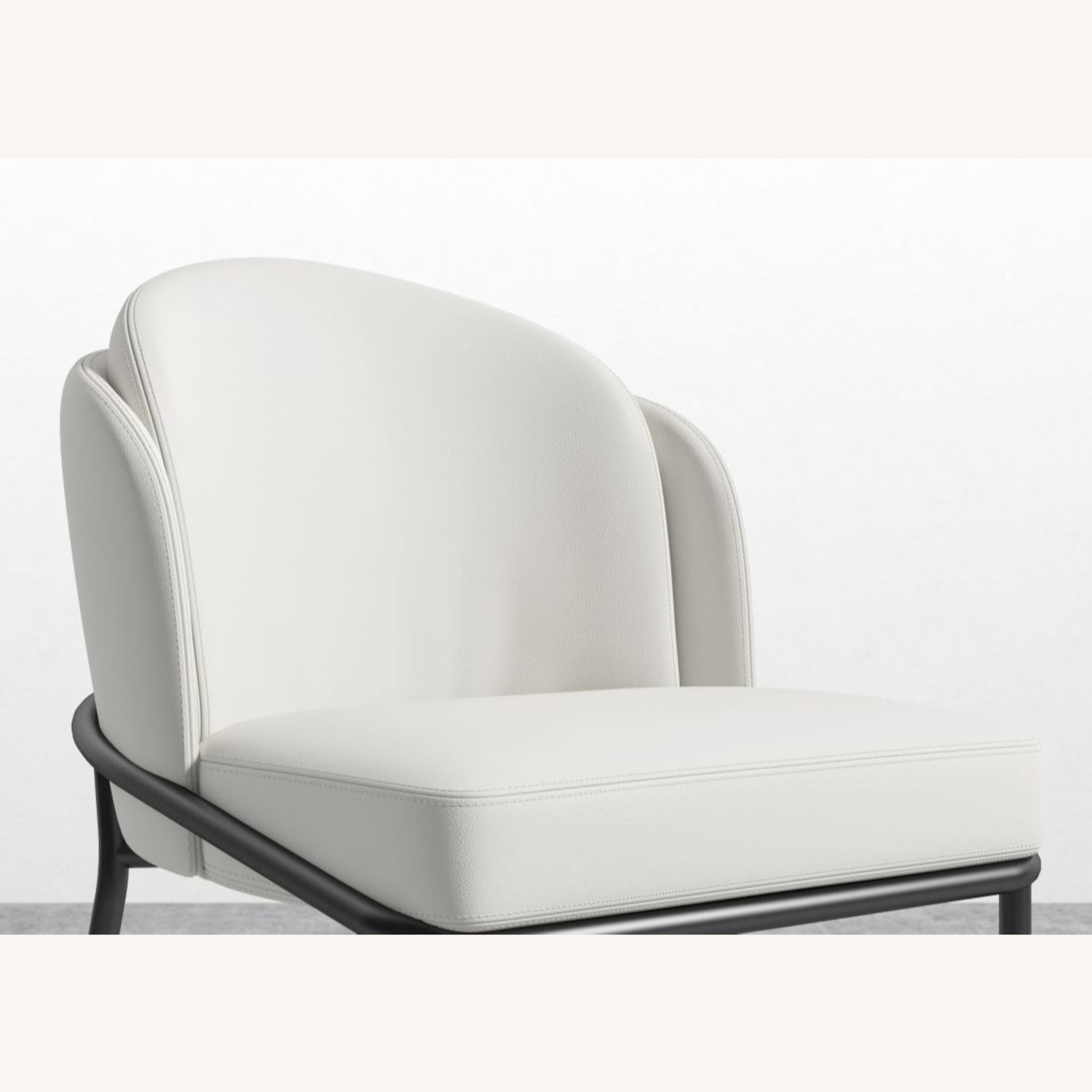 Rove Concepts Angelo White Leather Stools - image-3