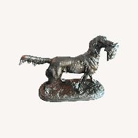 Vintage/Antique Finds Dark Gray Metal Décor