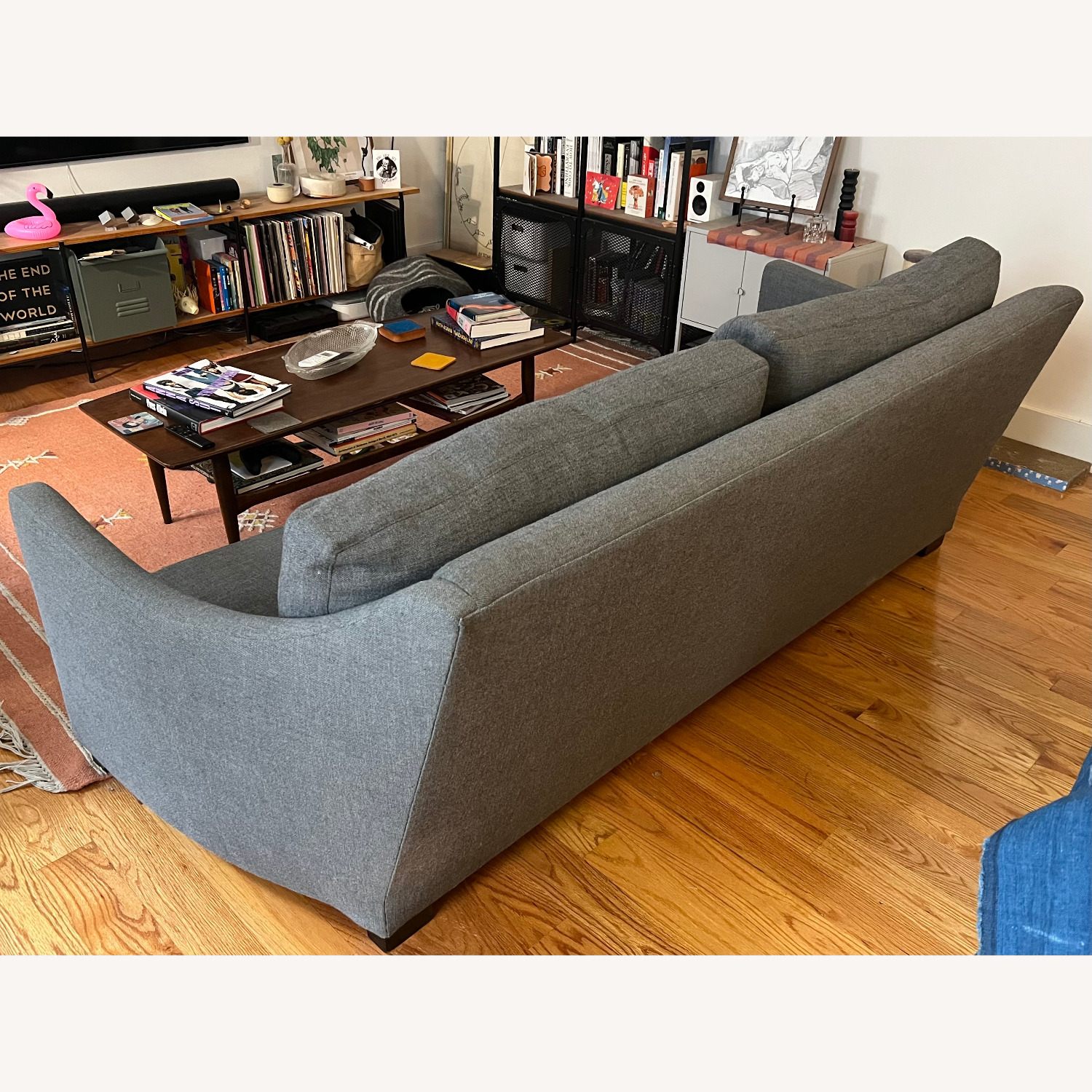 Montauk Sofa Jones Dark Gray Linen 3+ Seater Sofa - image-4