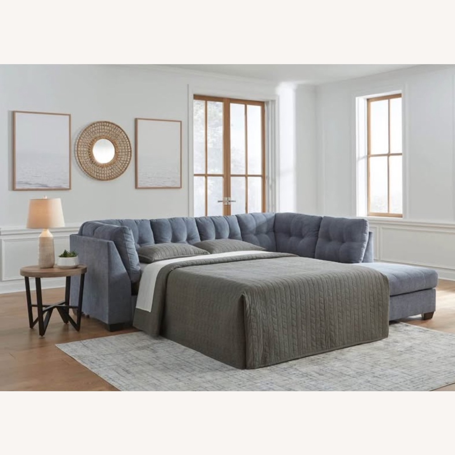 Ashley Furniture Marleton 2-Piece Sleeper Sectional with Chaise - image-3