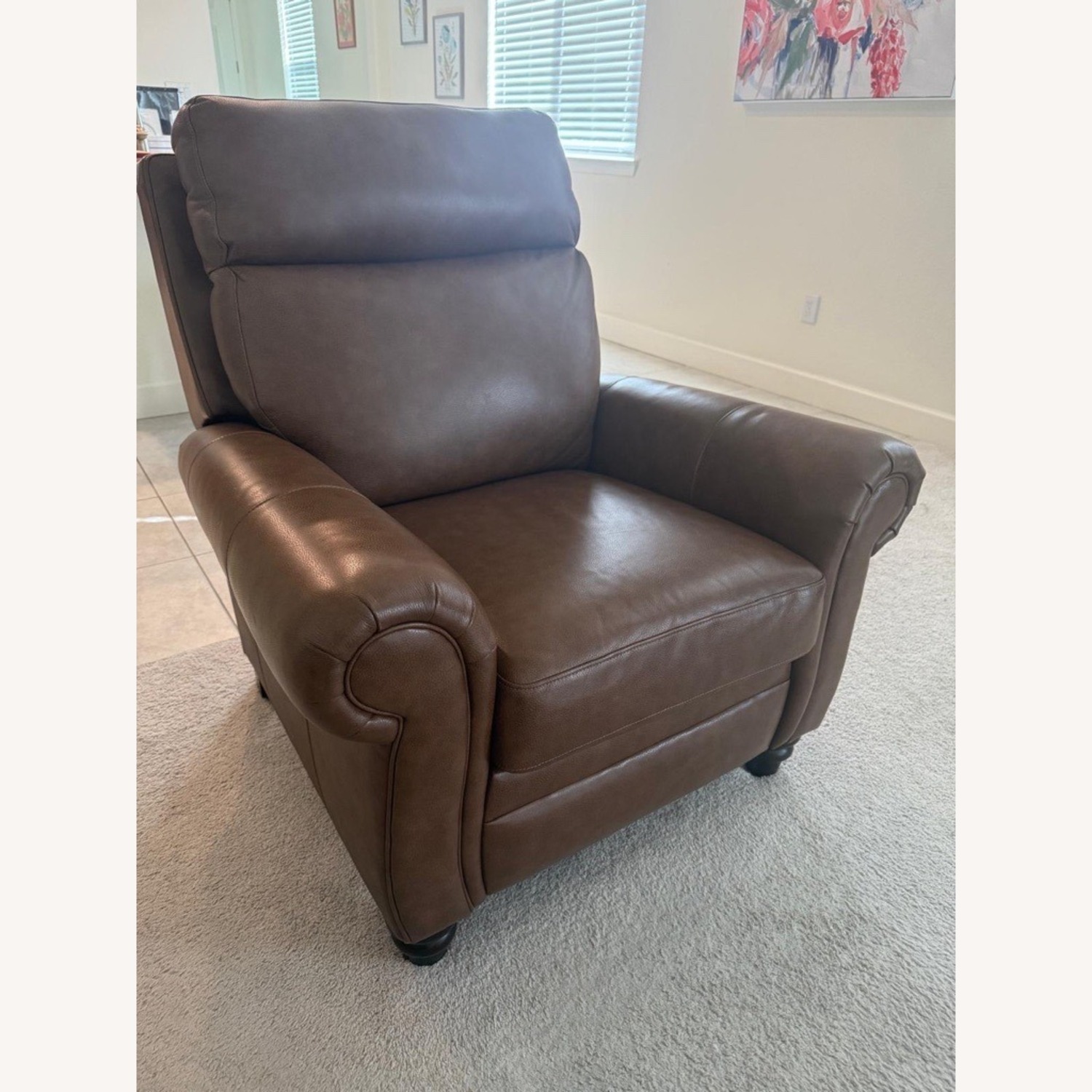 Leather Power Recliners - image-1